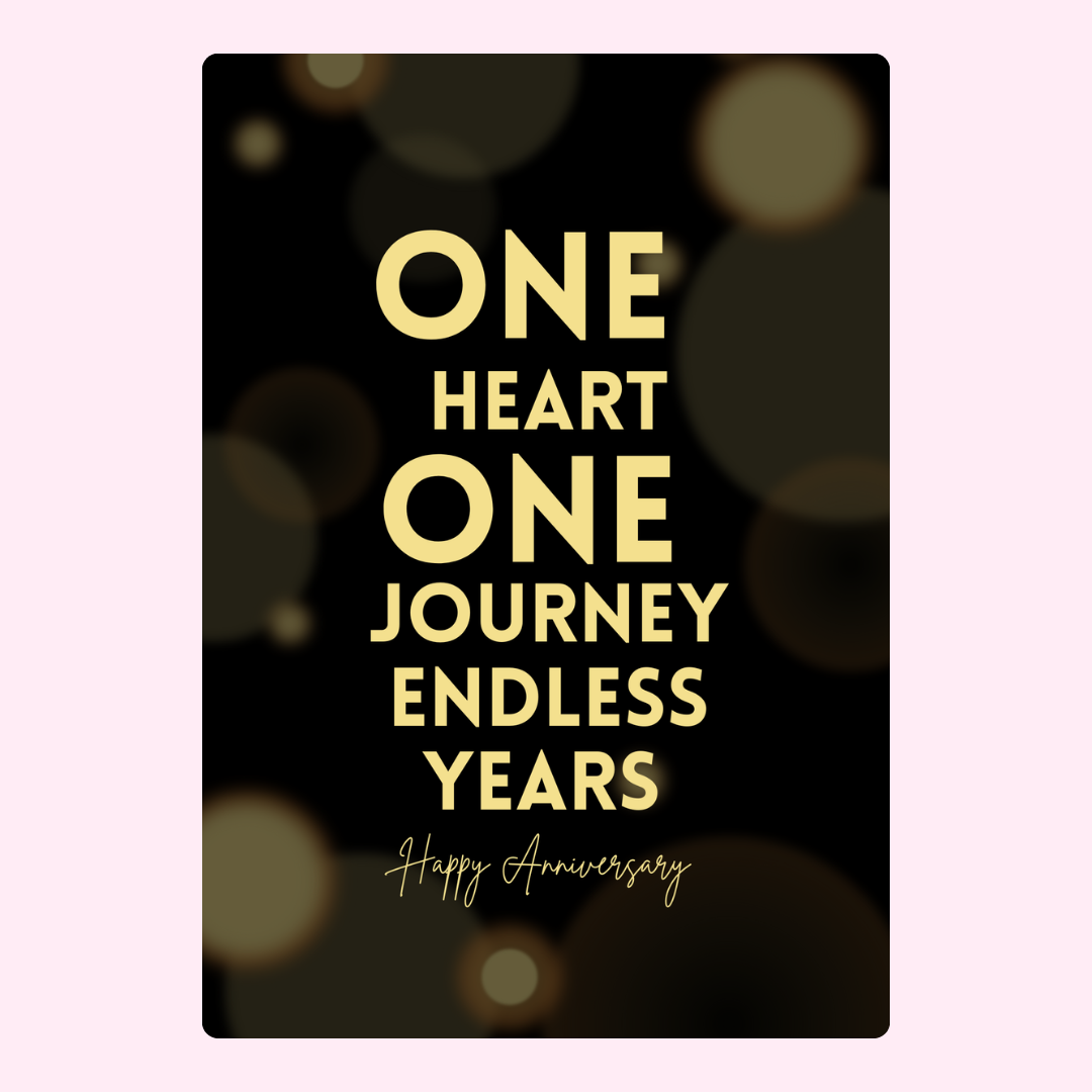 Happy Anniversary