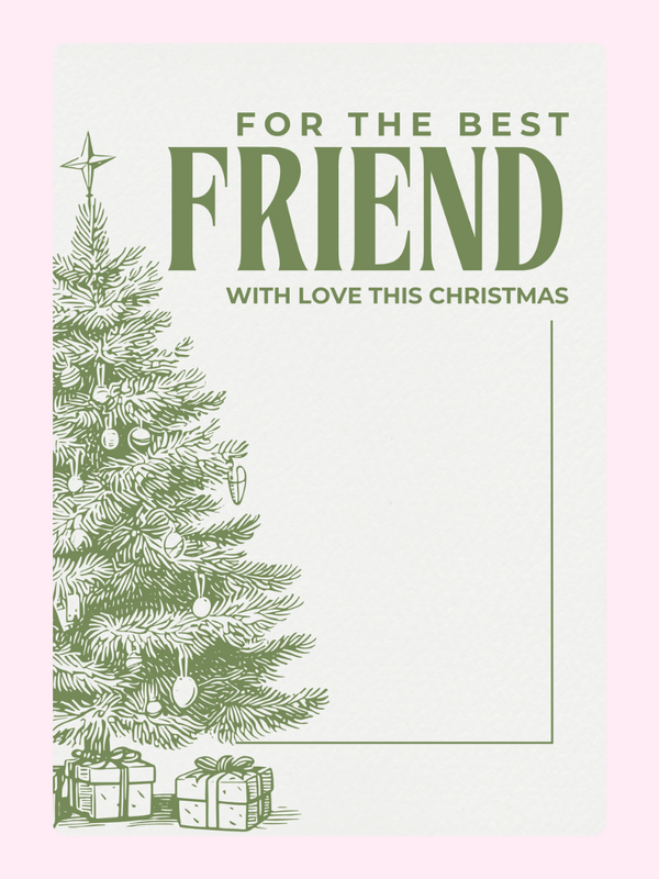 For The Best Friend Cake Card