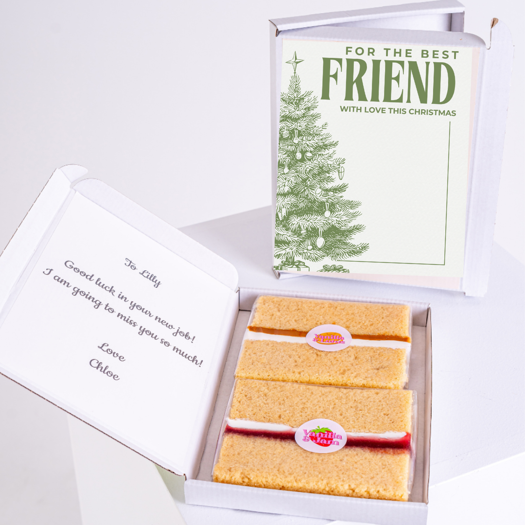 Christmas gift box for best friend