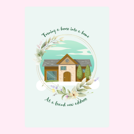 Turning a house into a home at a new address