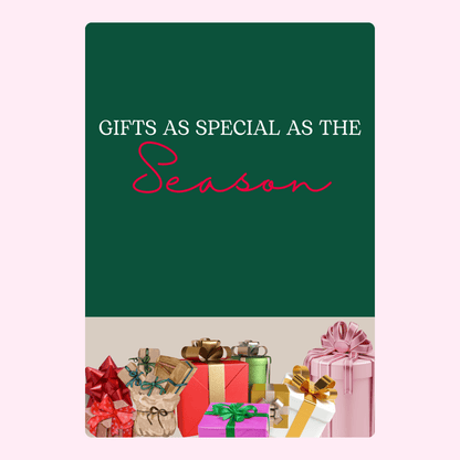 holiday presents.