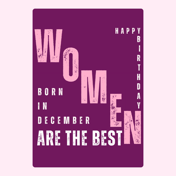 Women Born In December