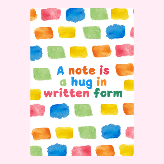 A Note Is A Hug