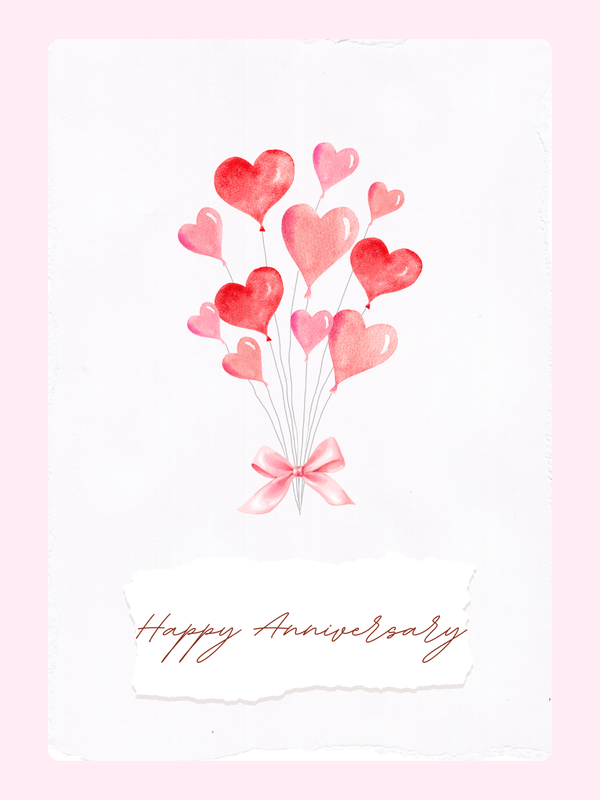 Website Happy Anniversary heart balloons