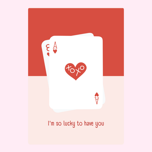 Website - Playing cards with heart & XOXO, July 9, 2024