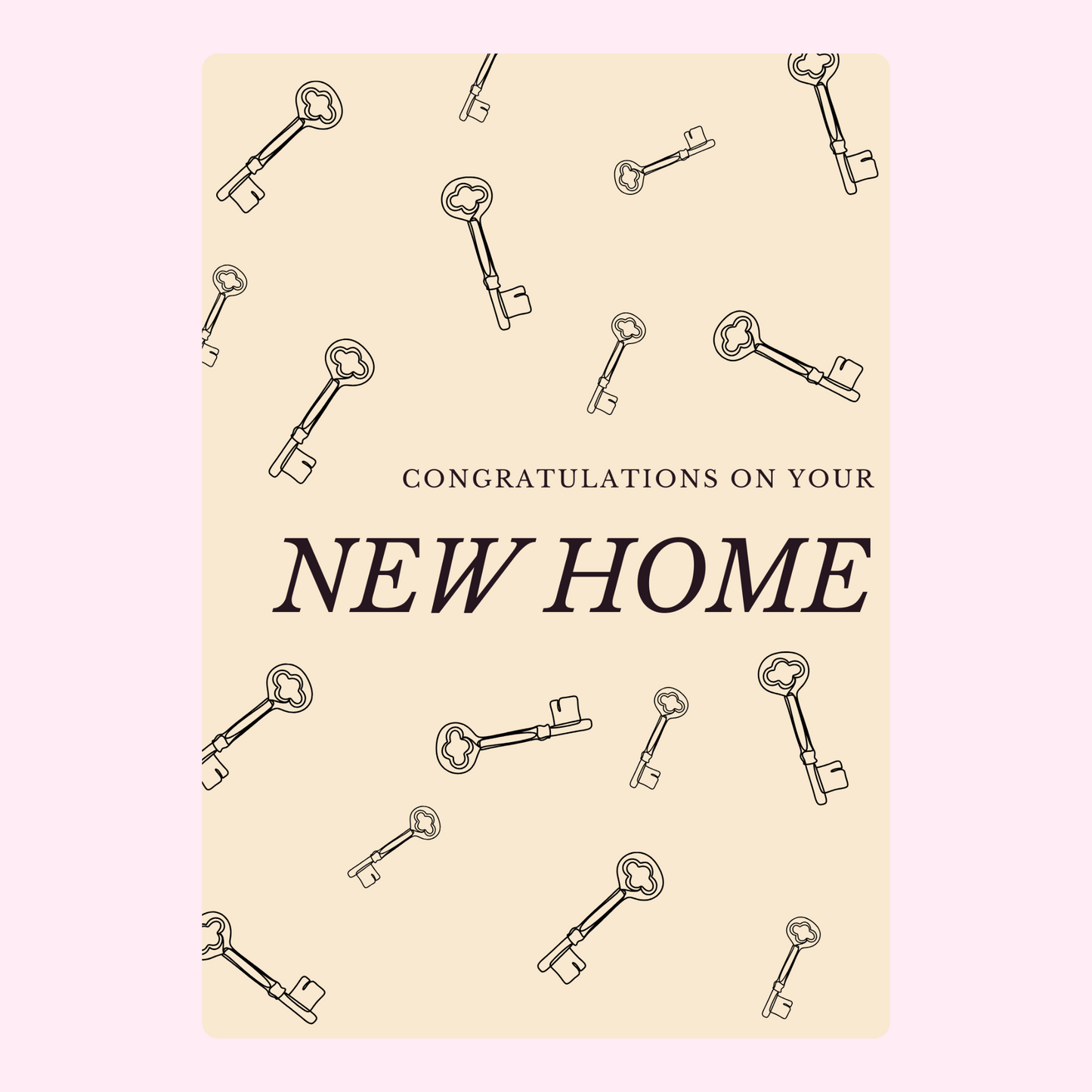 New Home Congratulations Card - Website July 9, 2024