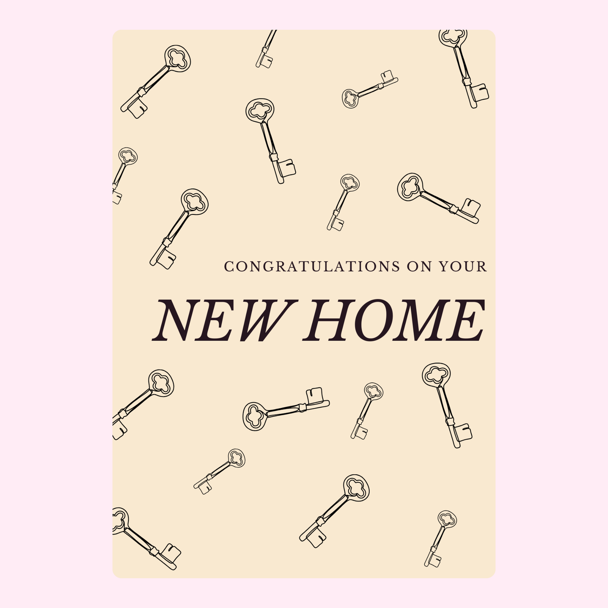 New Home Congratulations Card - Website July 9, 2024