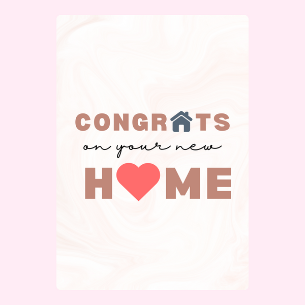 Congrats New Home