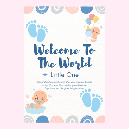 Welcome to the World baby announcement - July 9, 2024