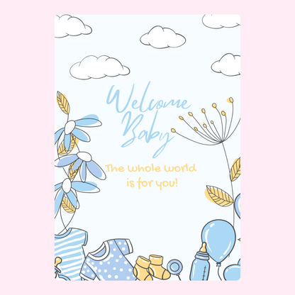 Welcome Baby card, July 9, 2024