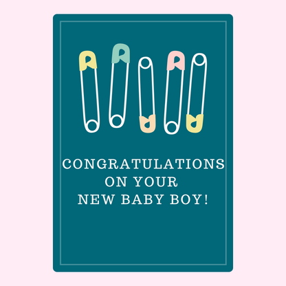 Website new baby boy congratulations card, 2024-07-09.