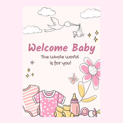 Website Welcome Baby Card - July 9, 2024