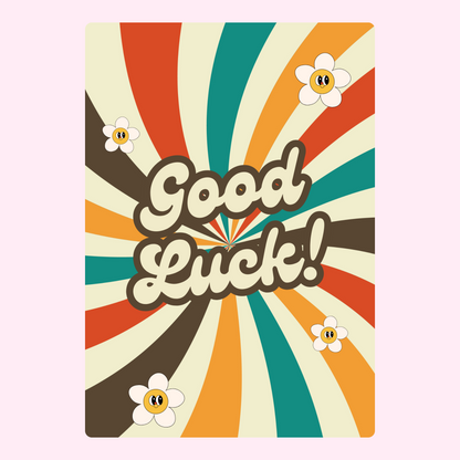 Website Good Luck card, July 9, 2024