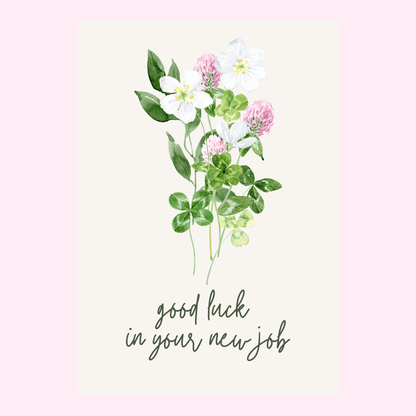 Website - Good luck flowers for a new job