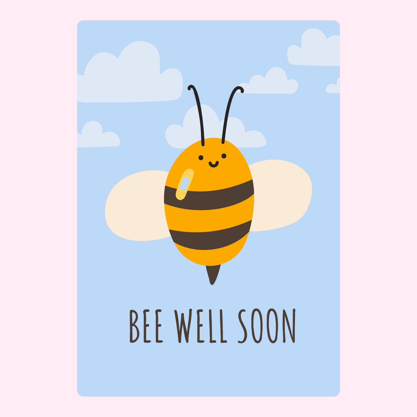 Website - Bee Well Soon card