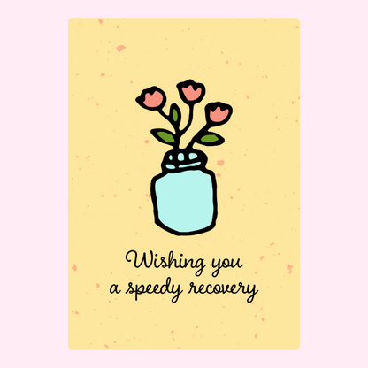 Website get well card with flowers, July 10, 2024
