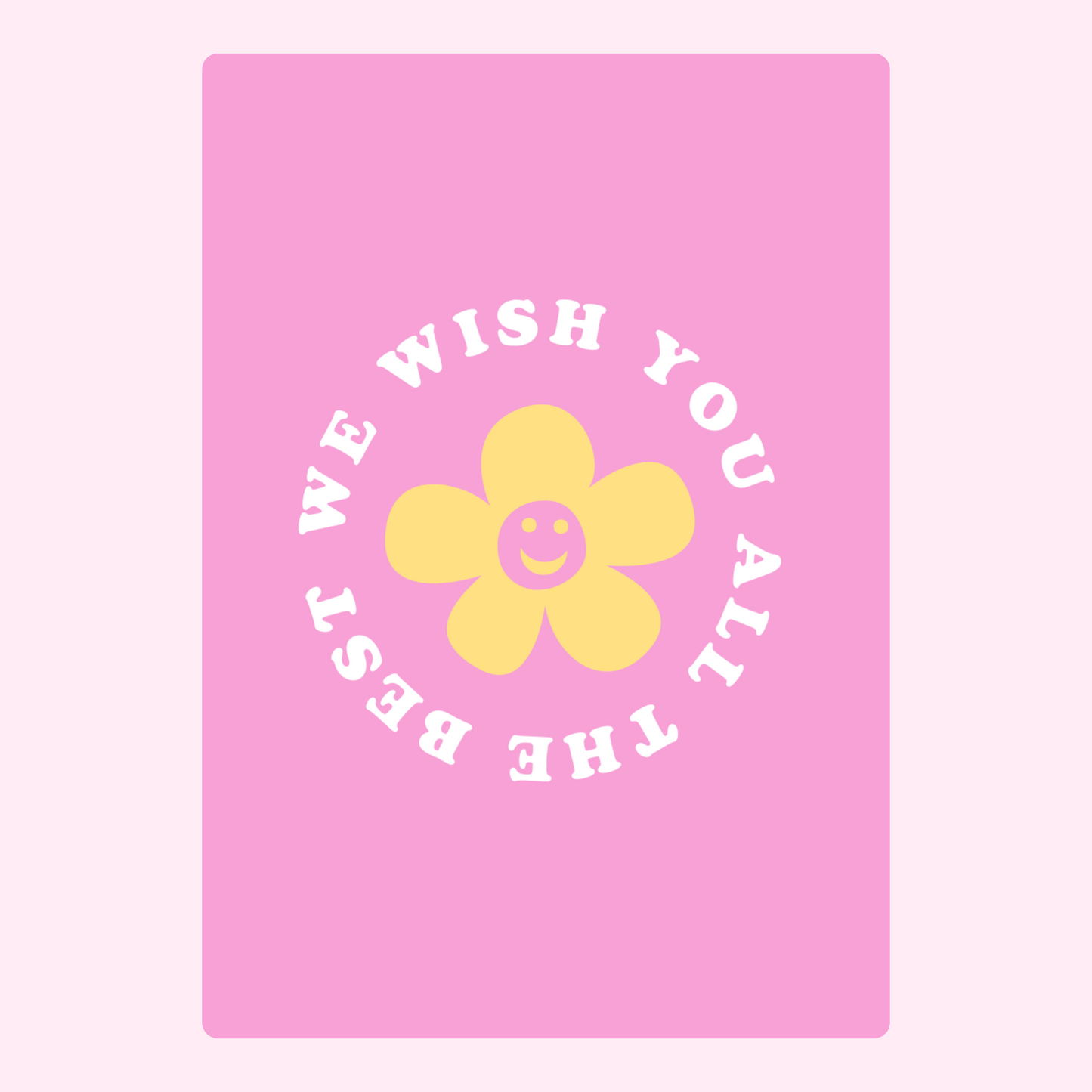 We wish you all the best flower