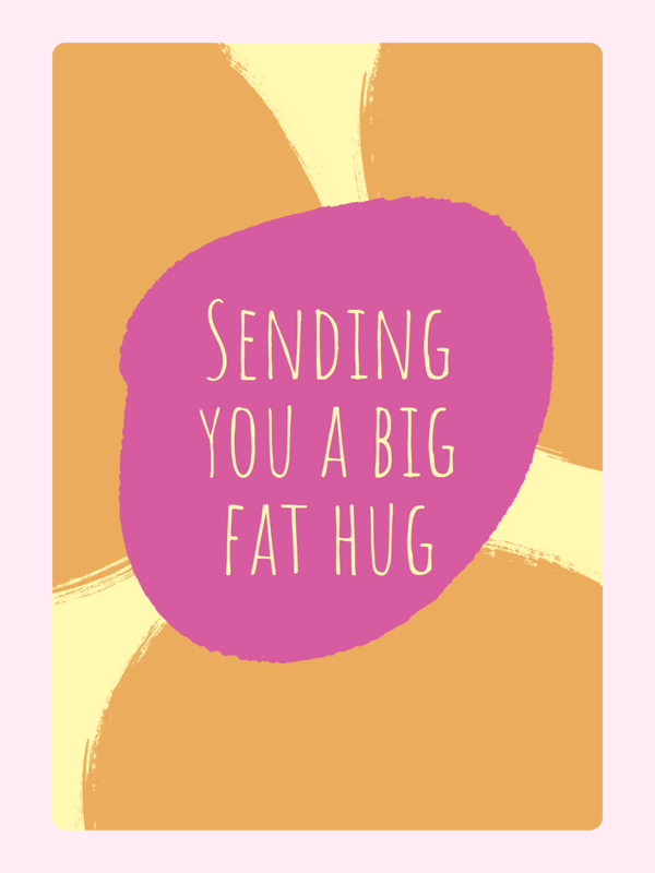 Website - Sending You A Big Fat Hug card, July 10, 2024.