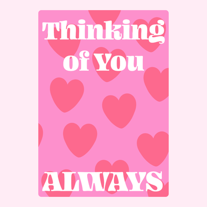 Thinking of You card, website image, July 10, 2024