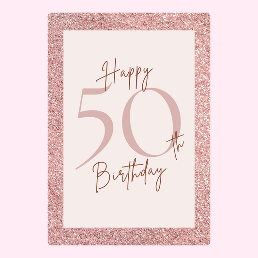 Website 50th Birthday Card - July 10, 2024