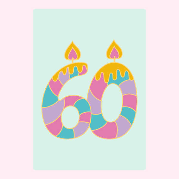 "60" Candle's