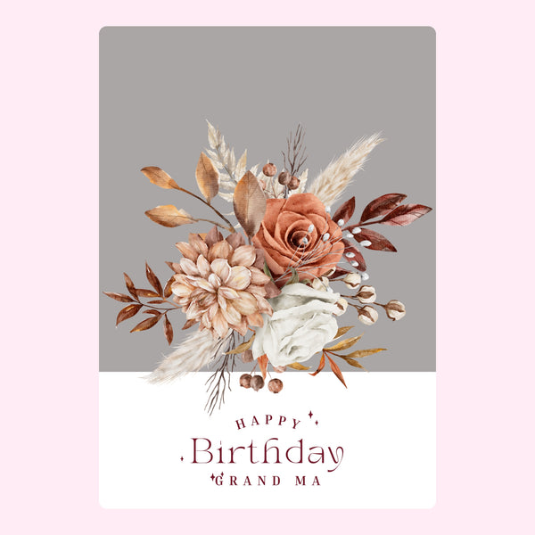 Flowers Card