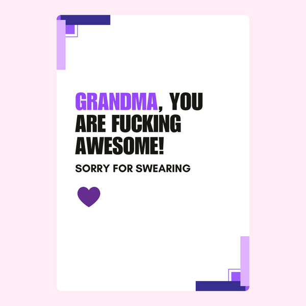 You're Fucking Awesome