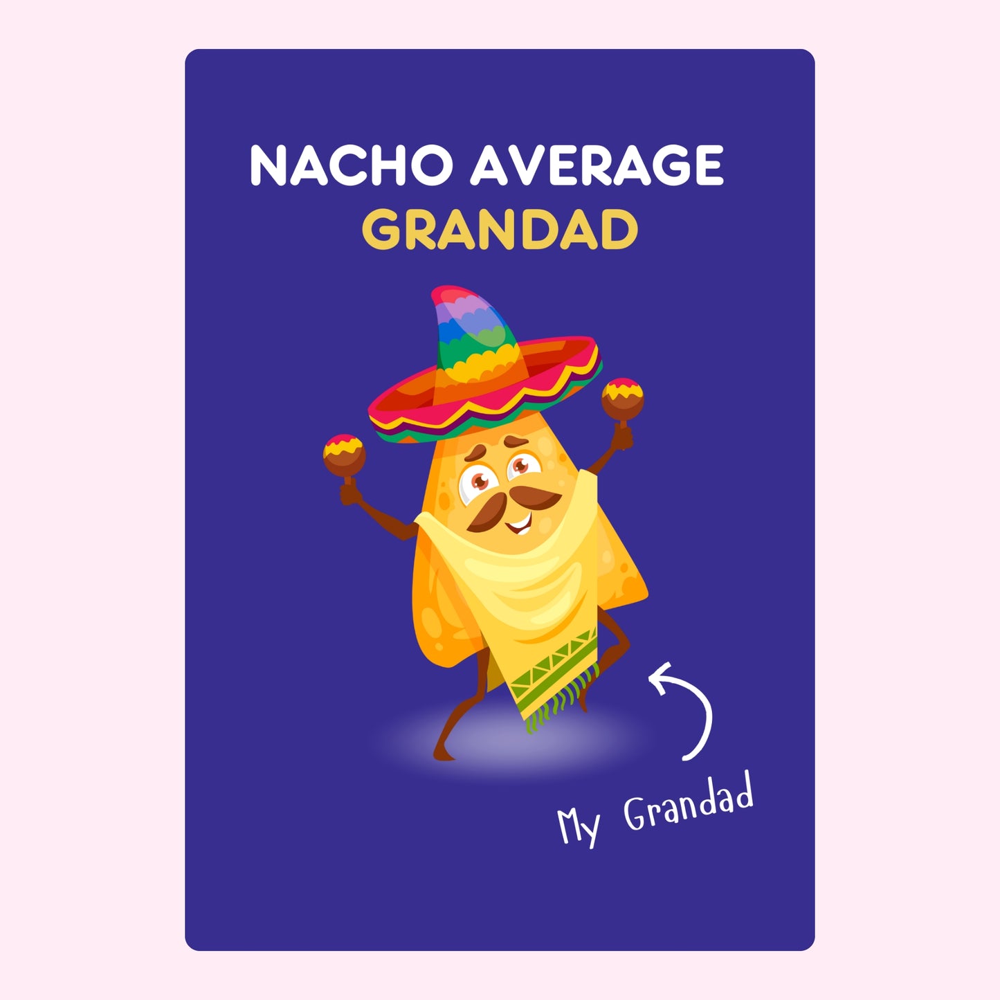 Website - Nacho Average Grandad card