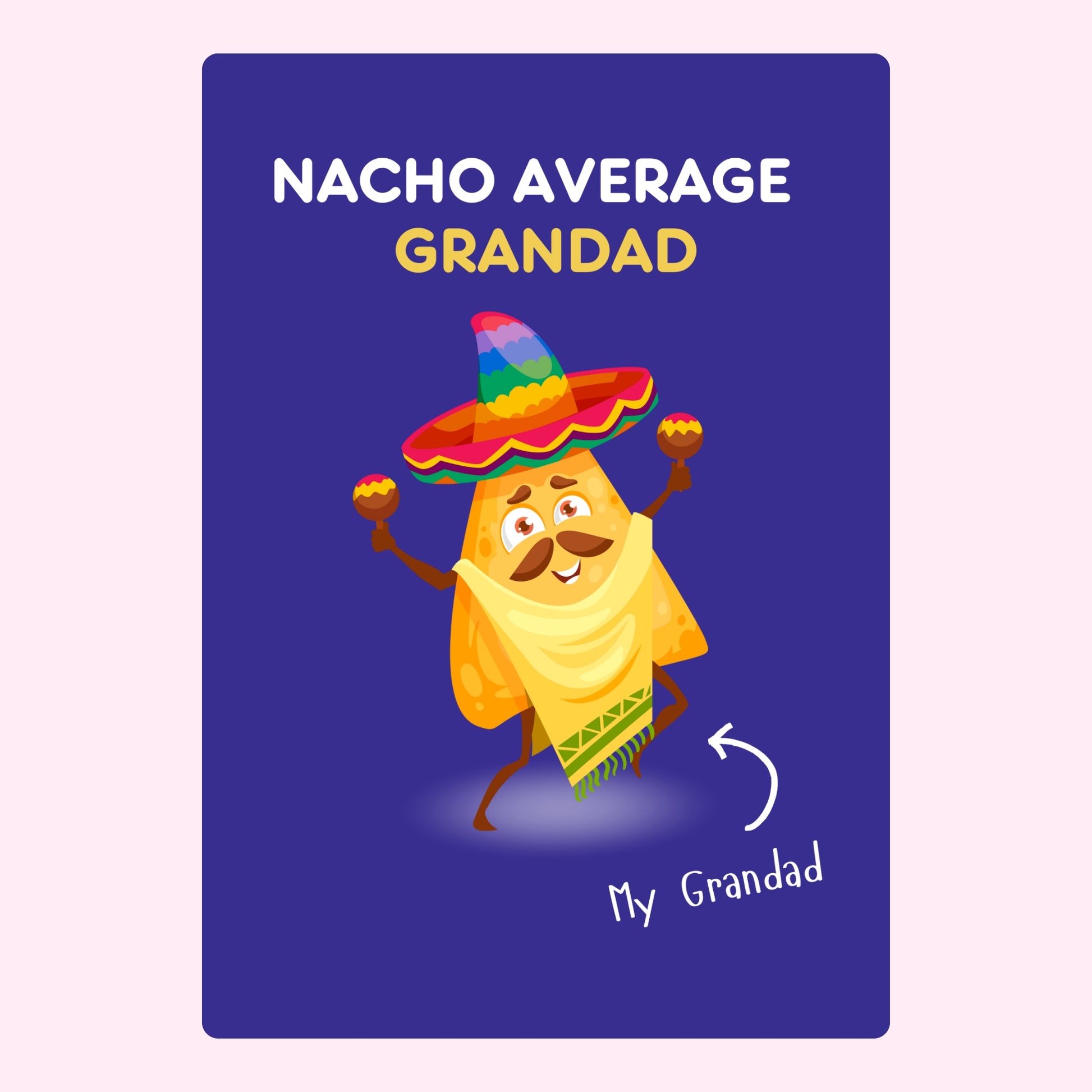Website - Nacho Average Grandad card