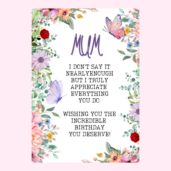 Flowers Card