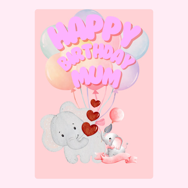 Balloon Card