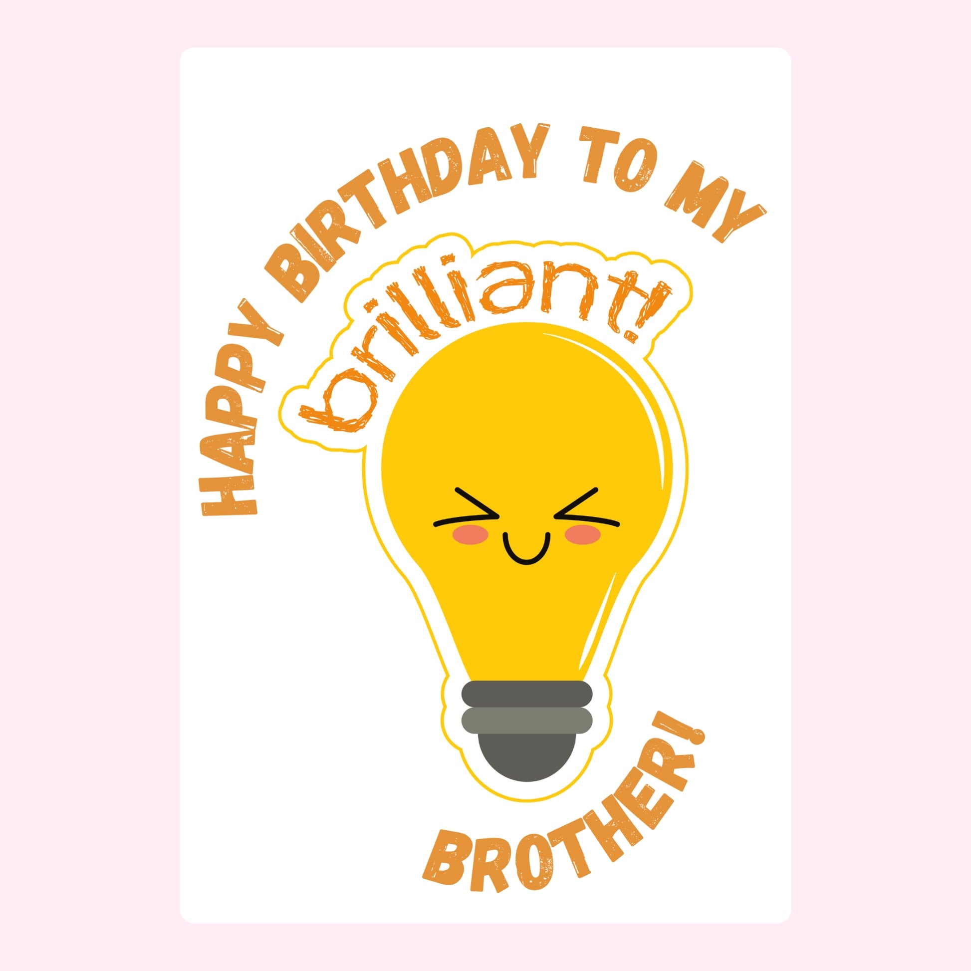 Happy birthday to my brilliant brother! (Website 2024)