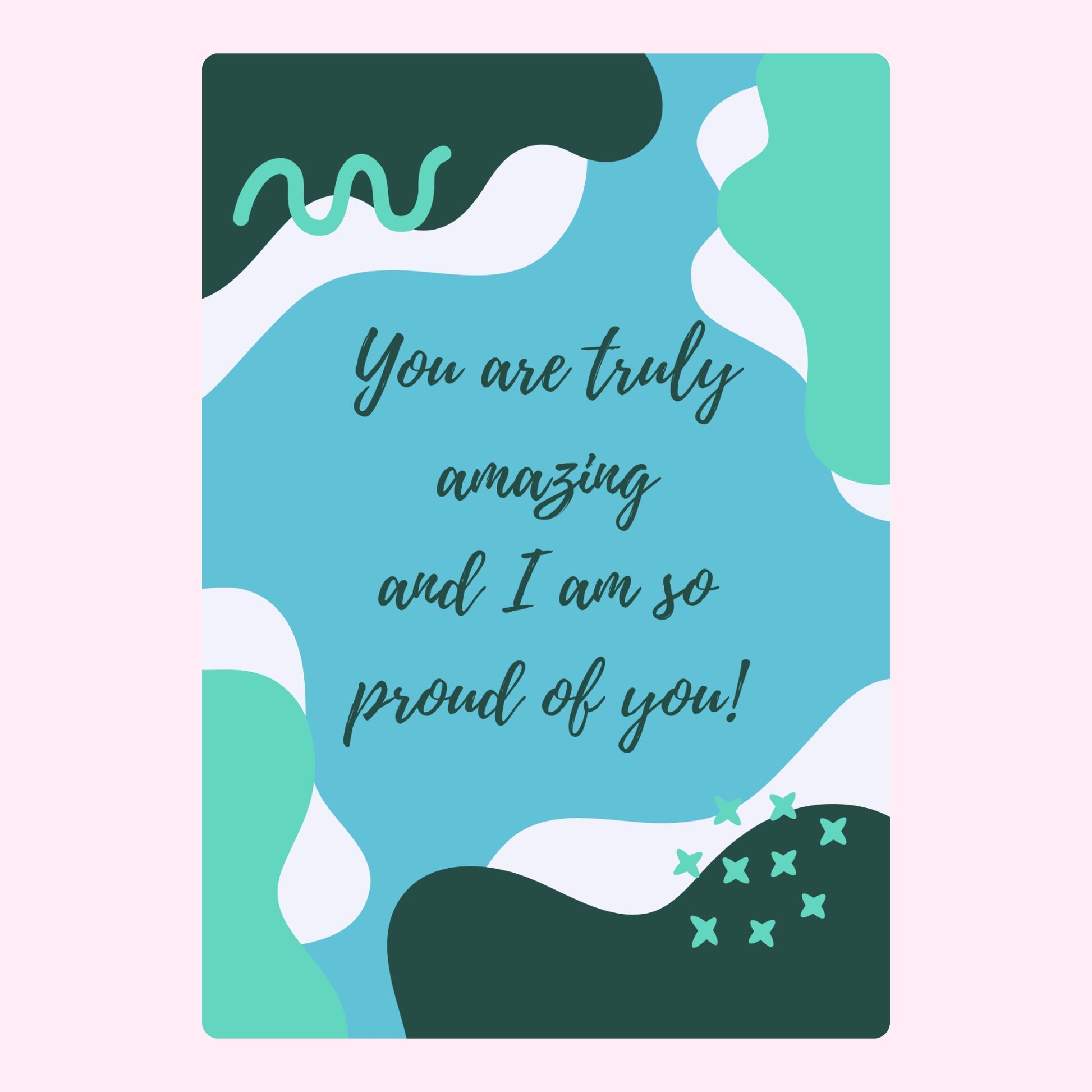 You are truly amazing message.