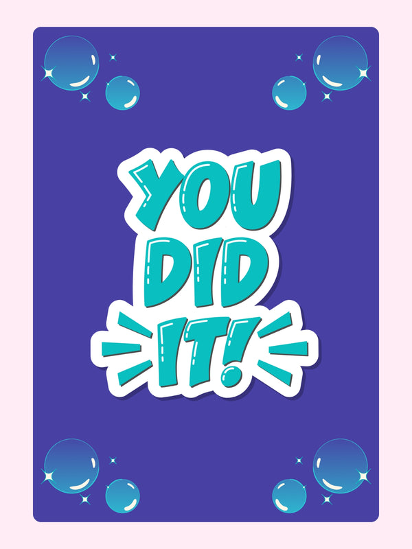 Website - You Did It! graphic, August 29, 2024
