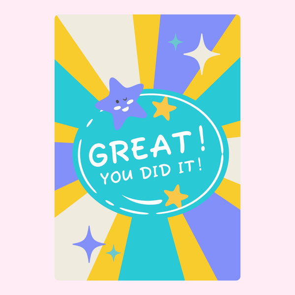 Great! You Did It!