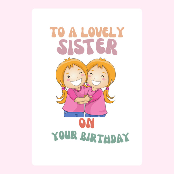 To A Lovely Sister