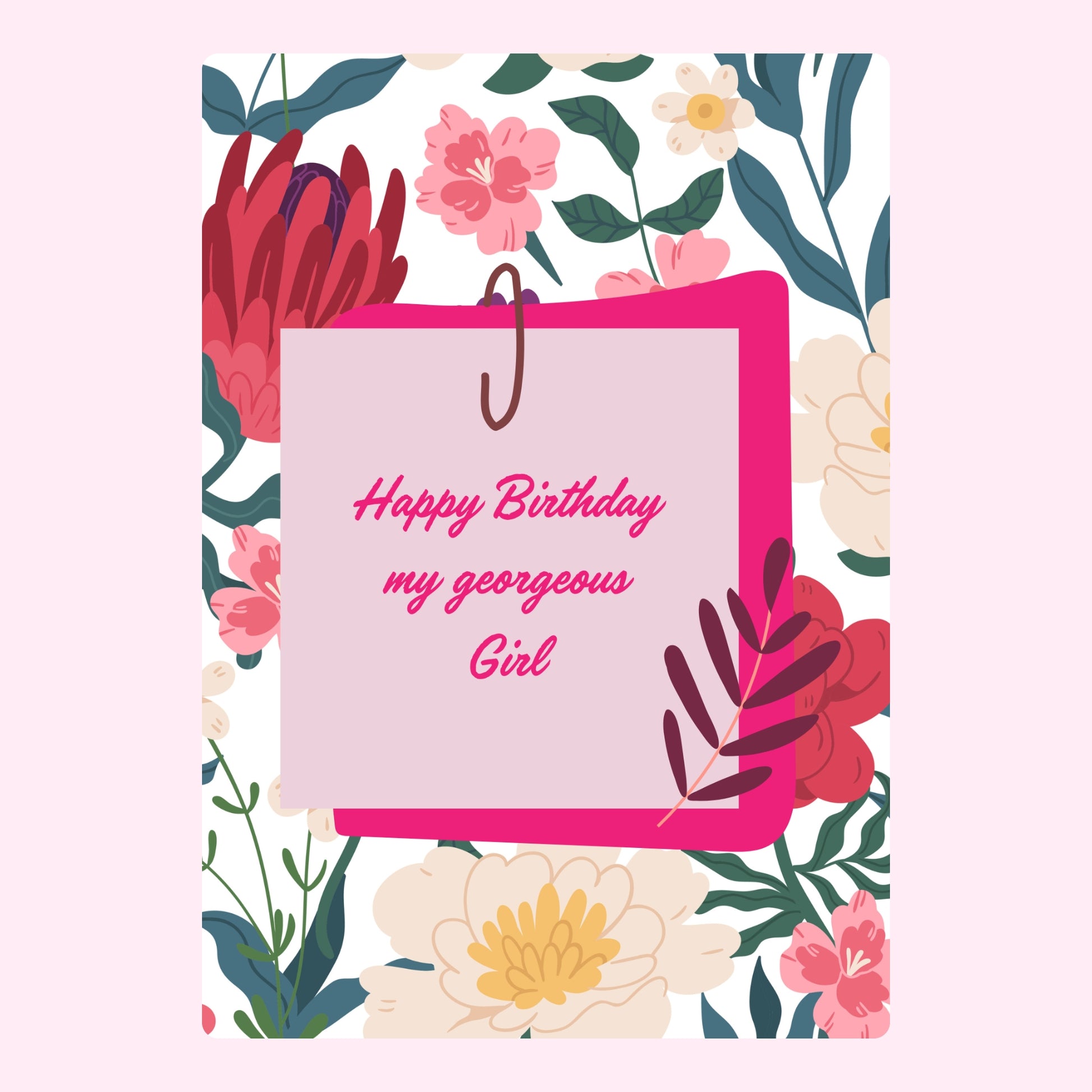 Happy Birthday my gorgeous Girl