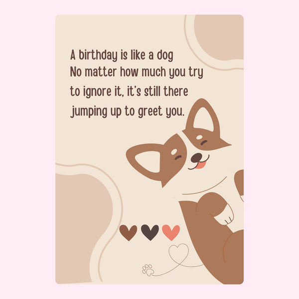 A Birthday Is Like A Dog