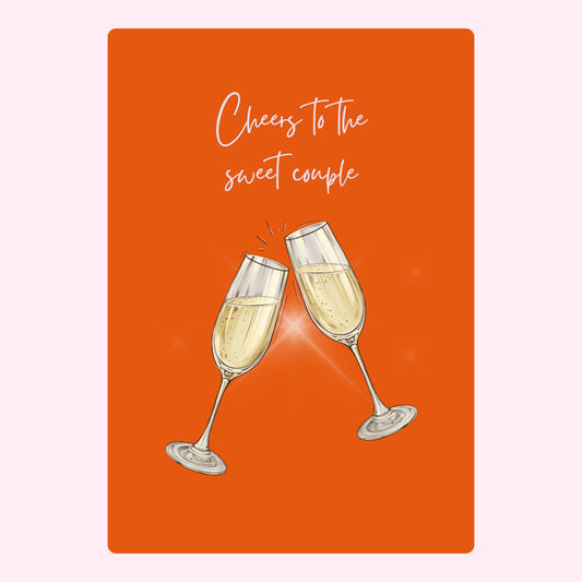 Cheers To The Sweet Couple