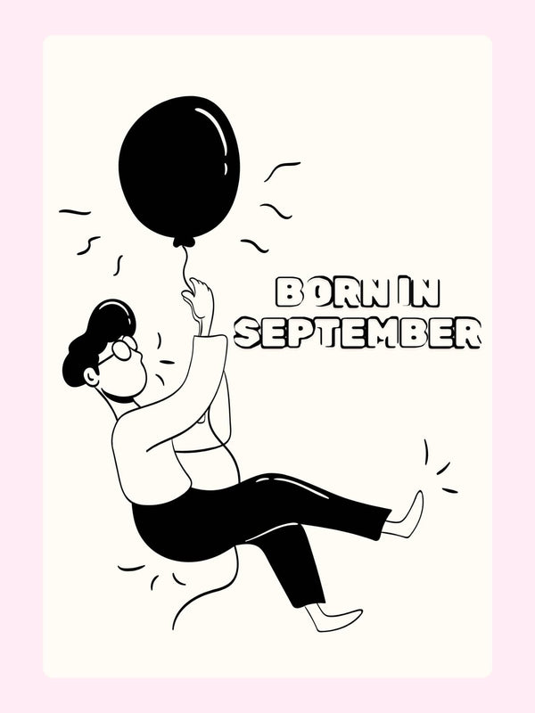 Born in September image from website, August 31, 2024.