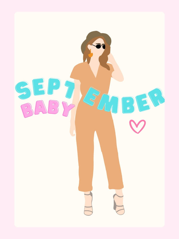 September Baby illustration