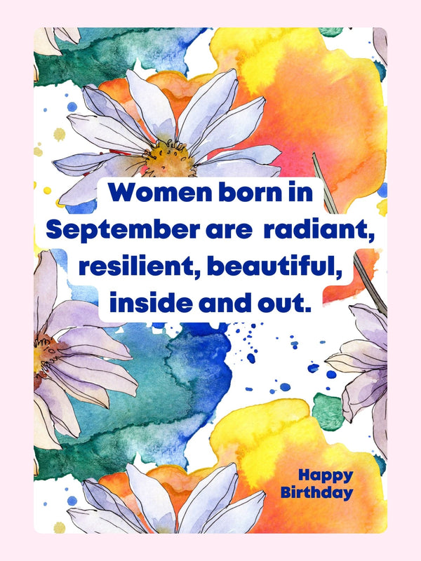 Radiant Women Cake Card, just because