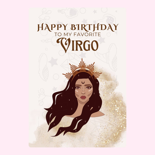 Website Virgo Birthday Card - September 3, 2024