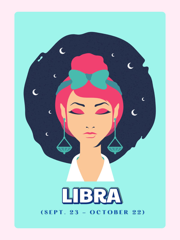 Libra zodiac illustration from website, Sept 3, 2024.