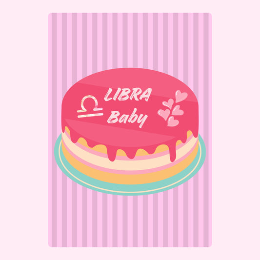 Libra Baby cake illustration - Website 2024-09-03