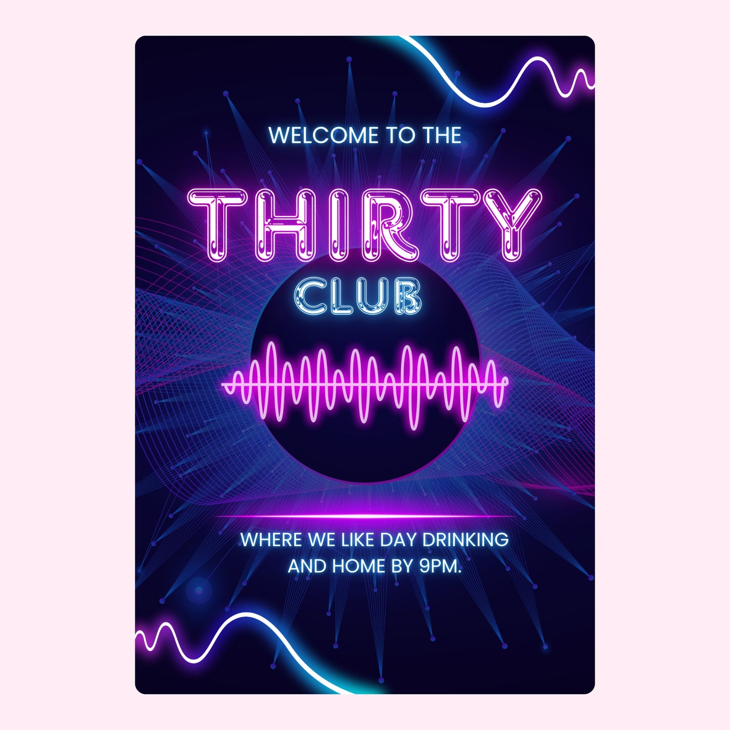 Thirty Club event poster