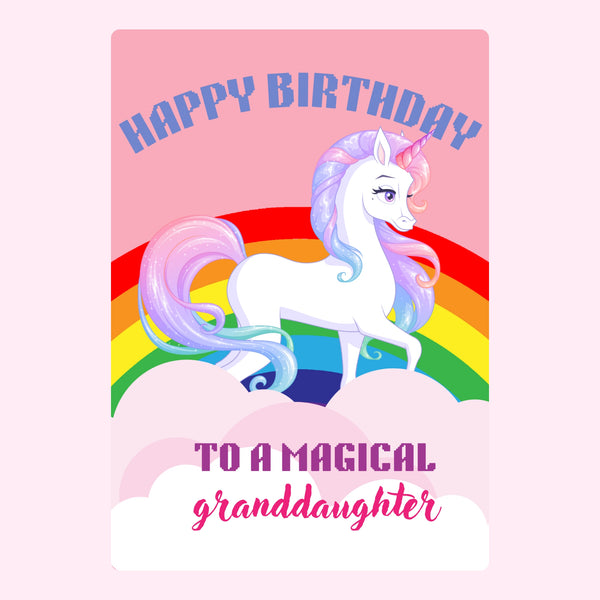 To a Magical Granddaughter