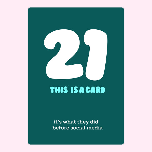 This Is A Card