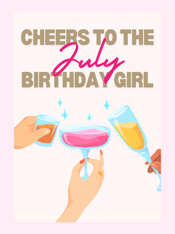 Birthday Girl Cake Card