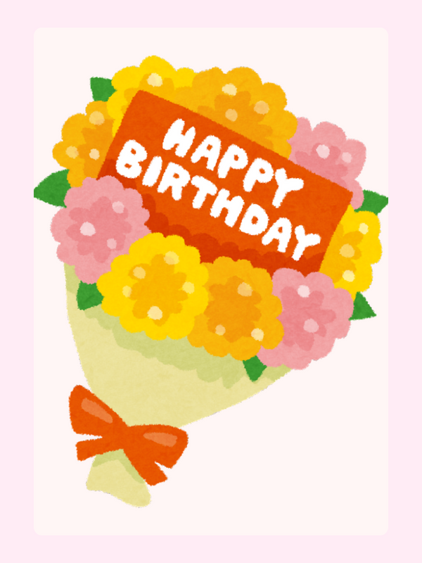 Happy Birthday bouquet